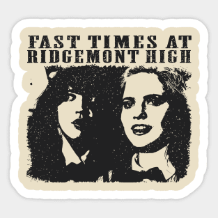 Fast Times At Ridgemont High // Movie retro Sticker